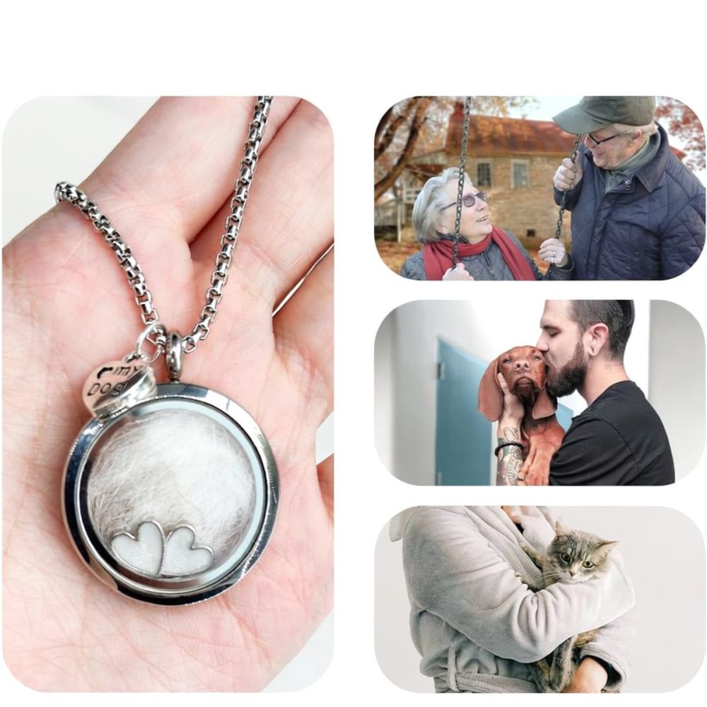 Stainless Steel Heart Keepsake - Heart Locket Necklace Photo 评论和价格