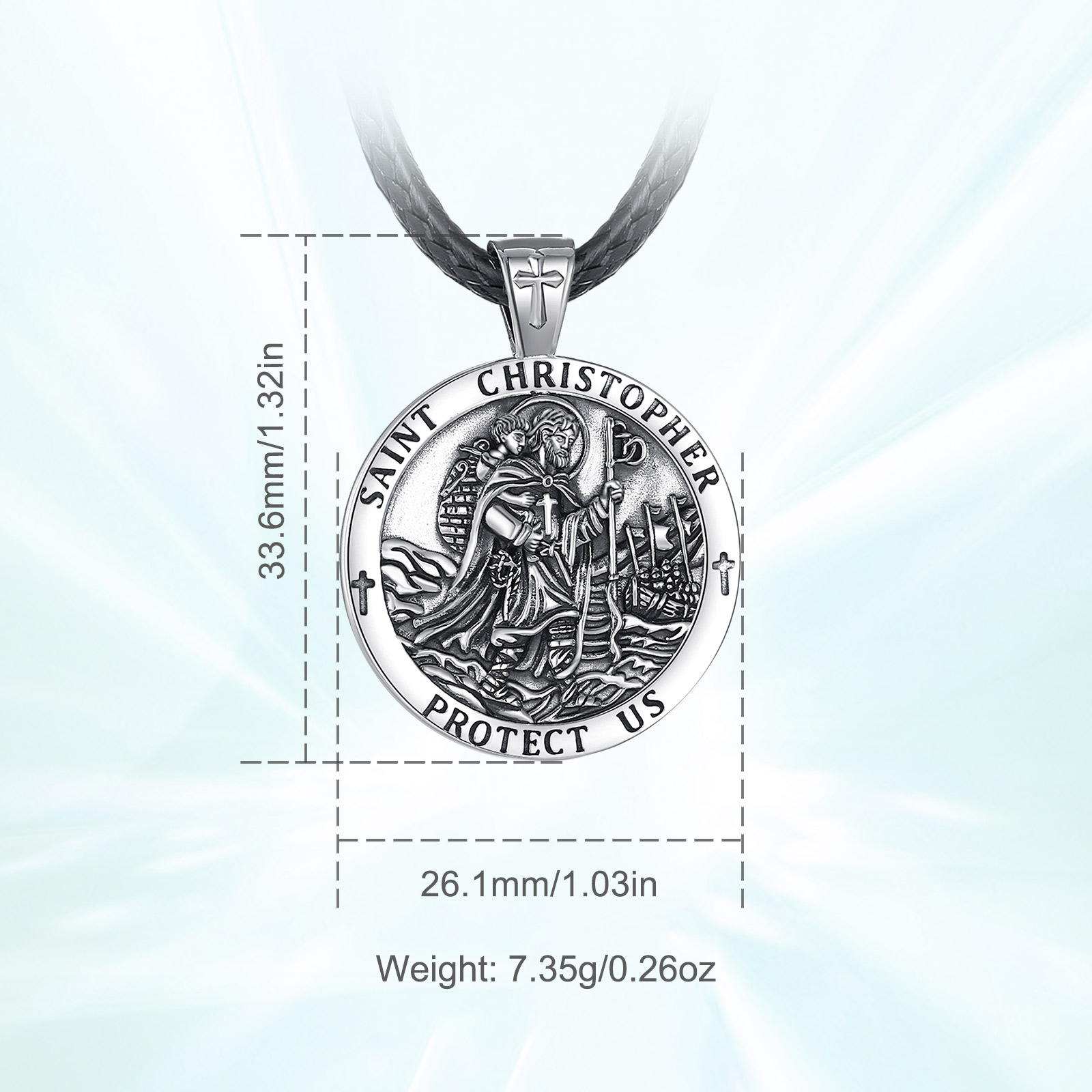 Eudora New 925 Sterling Silver - 925 Sterling Silver Chain Necklace Men 评论和价格